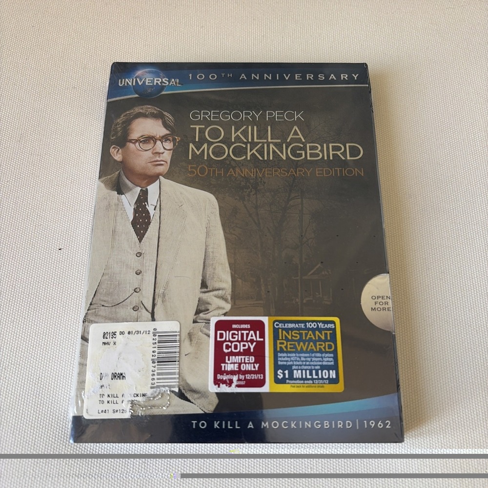 To Kill a Mockingbird 50th Anniversary Edition [Blu-ray + DVD]  - New Sealed